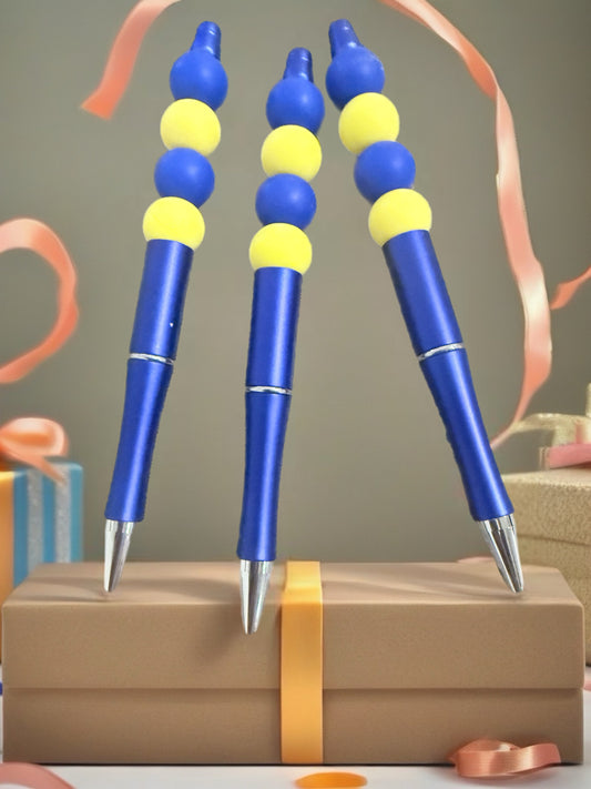 Handcrafted Beaded Pens Bundle- 2 pens