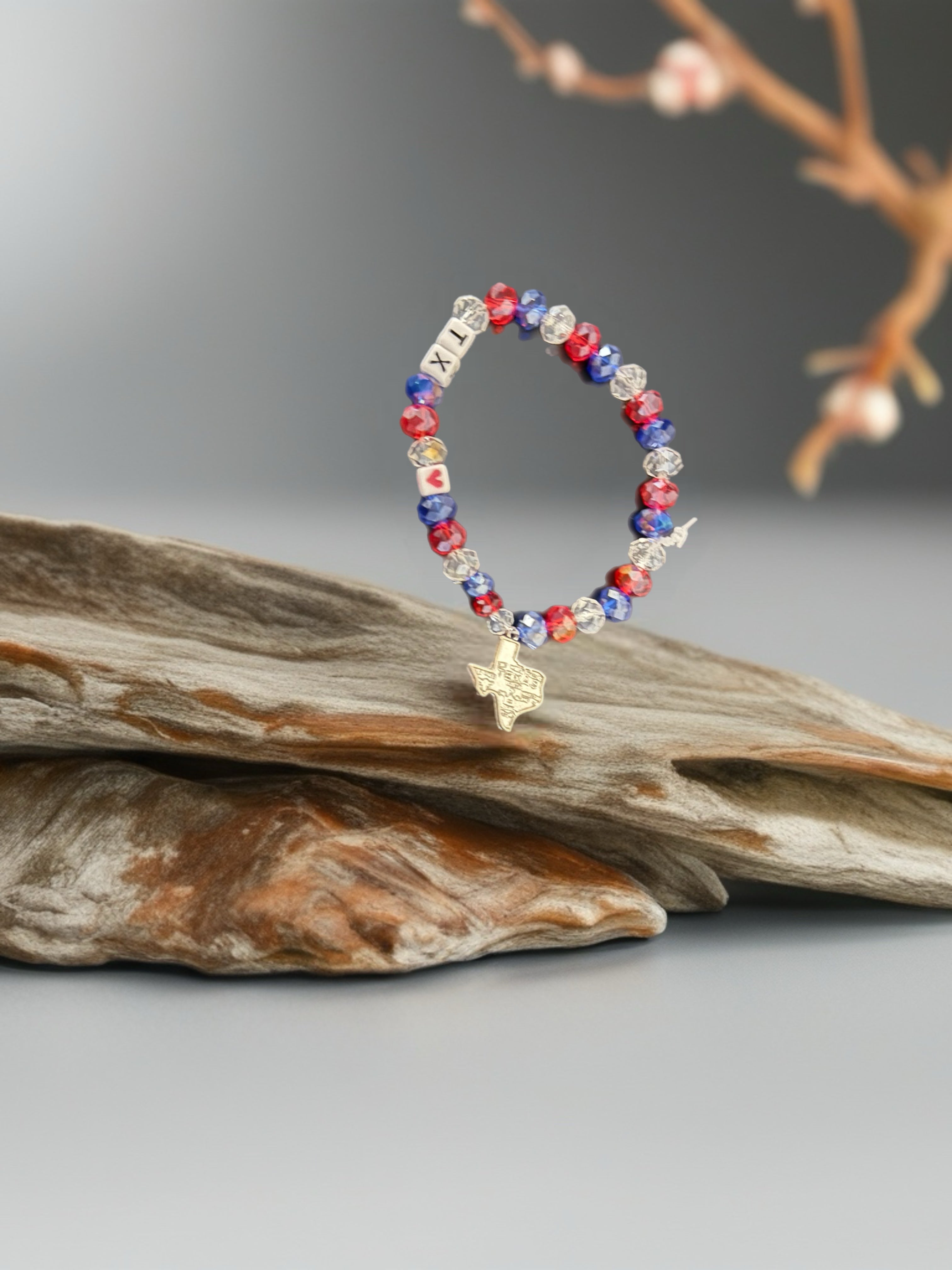 Lone Star State Pride Bracelet - Hill Country Strong