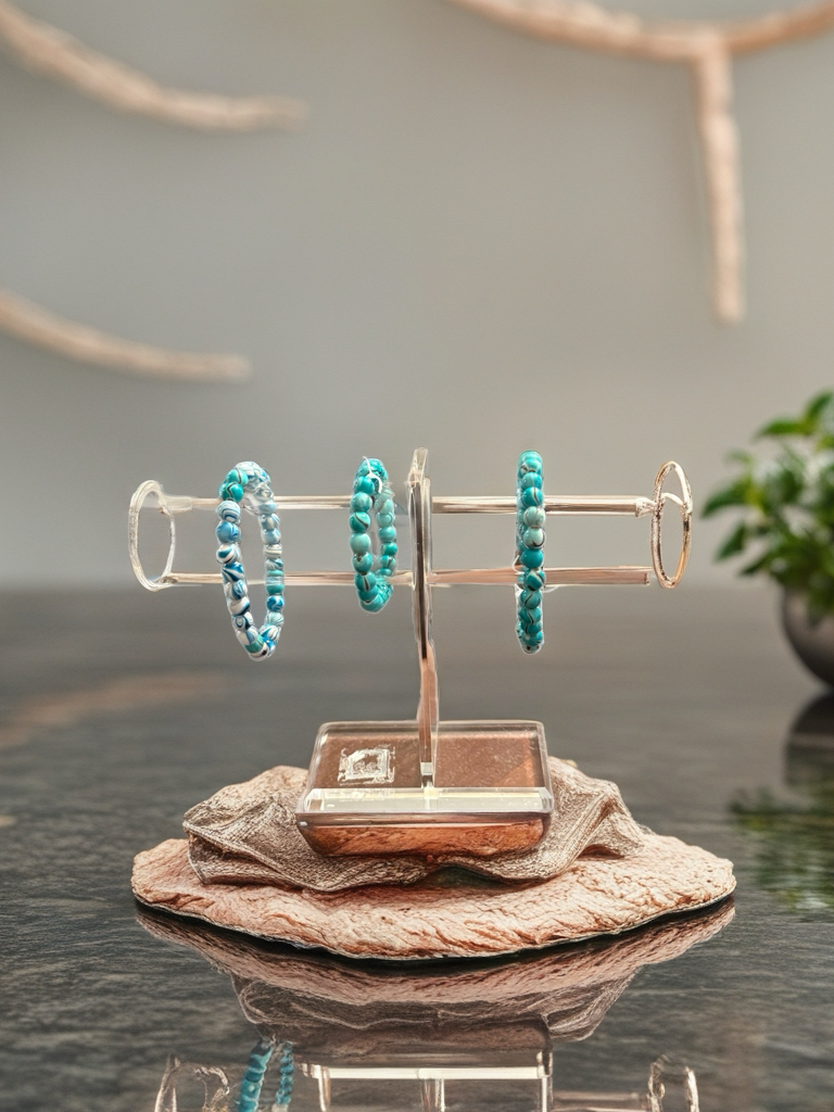Blue Multi Colored Bracelets