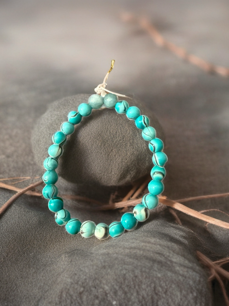Blue Multi Colored Bracelets