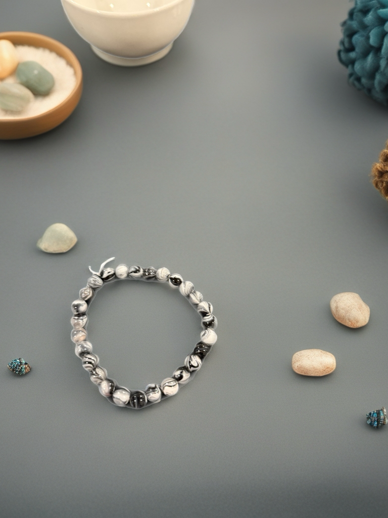 Midnight Garden Bead Bracelet