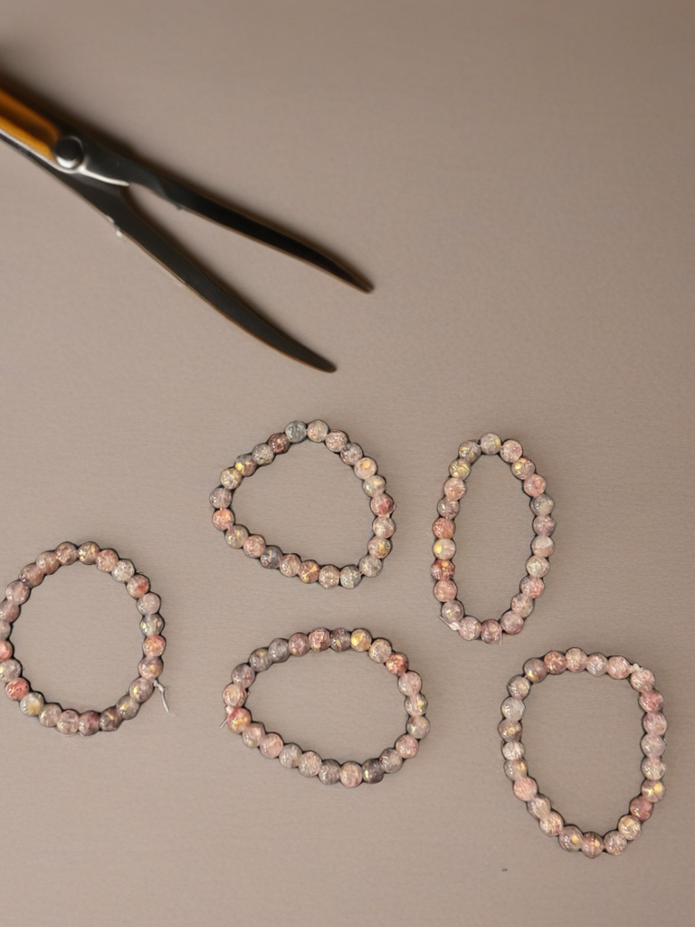 Crackle Glass Artisan Bracelet