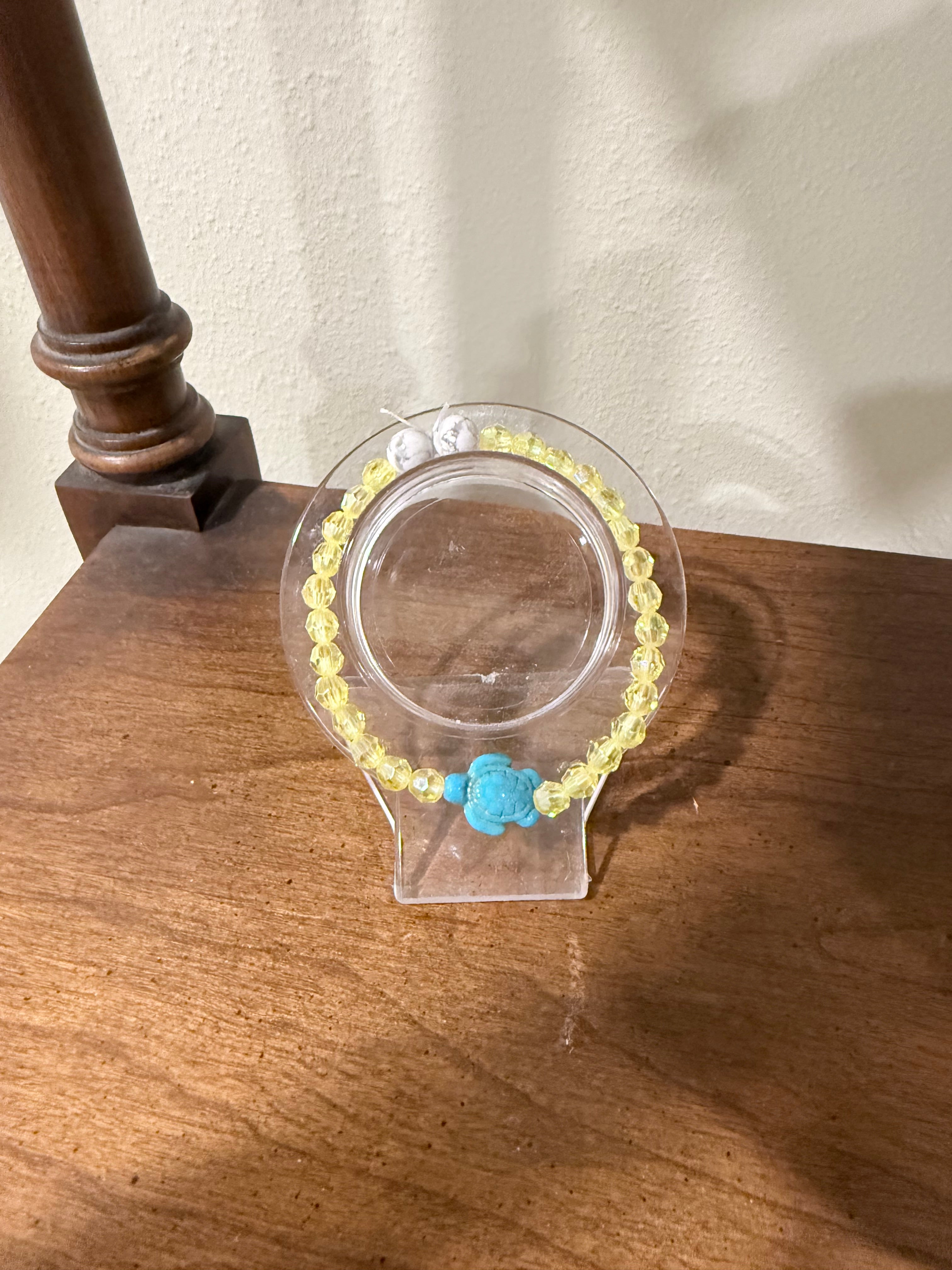 Super Trouper Sunshine Turtle Bracelet