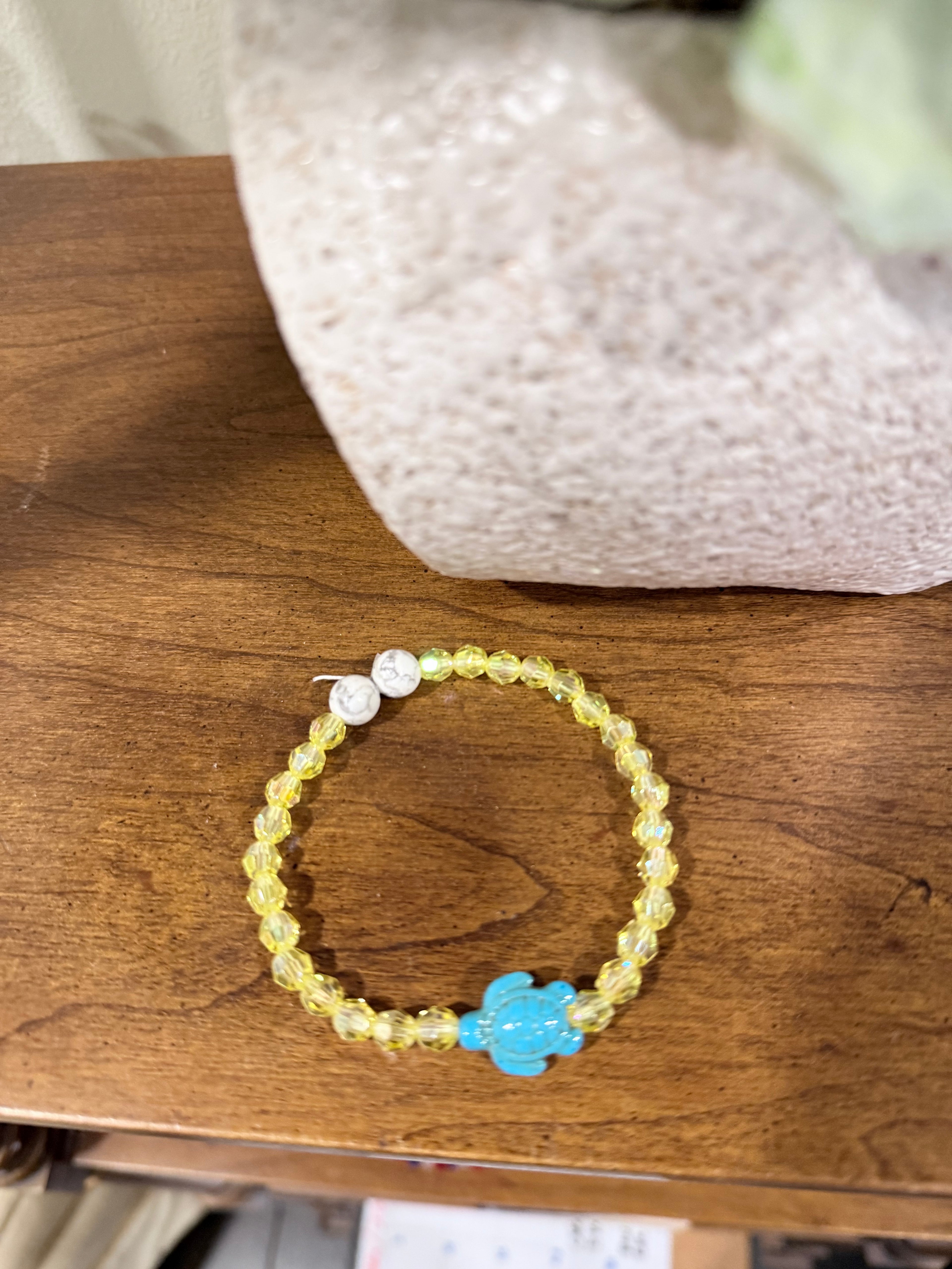 Super Trouper Sunshine Turtle Bracelet