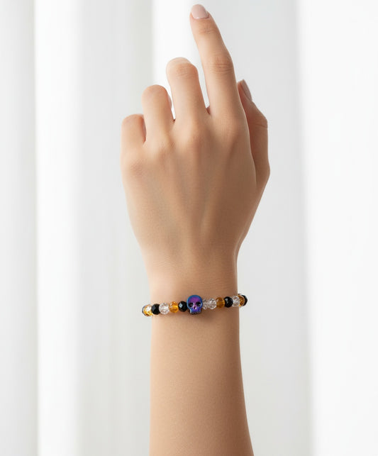 Halloween Skull Bracelet